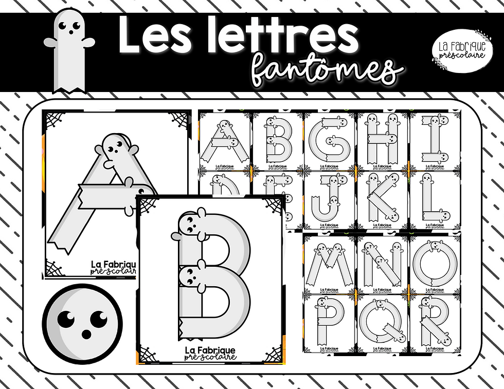 Miniature : ⭐Ensemble d'ateliers - Halloween ⭐
