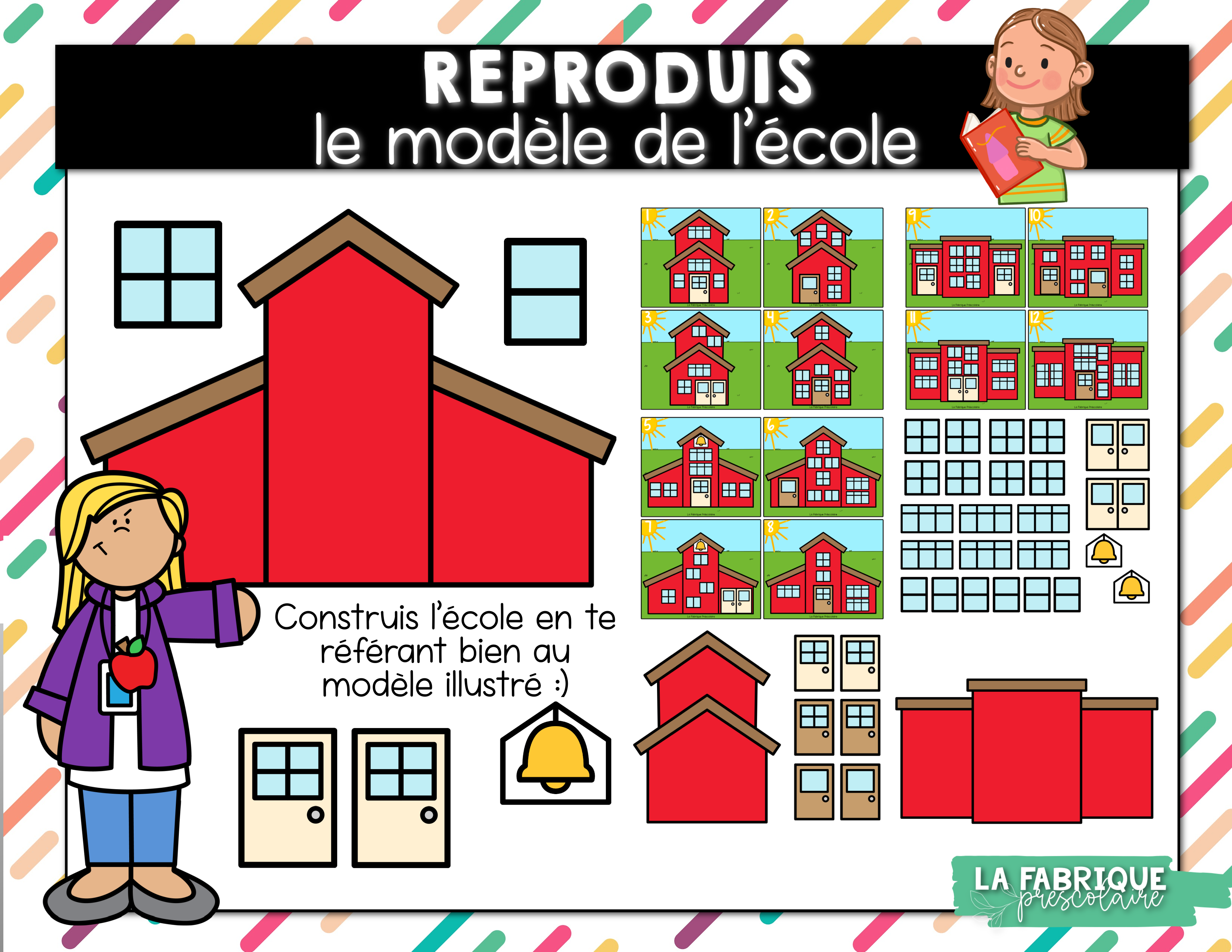 Je construis l'école