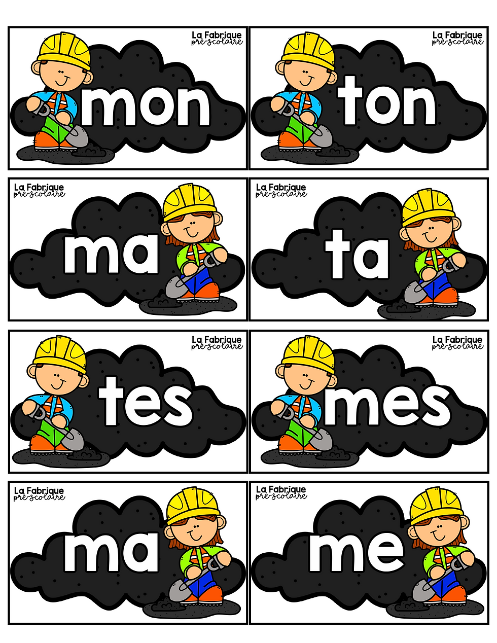 Miniature : Construit les mots clés de la construction