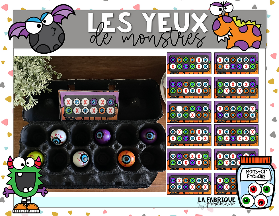 Les yeux de monstres