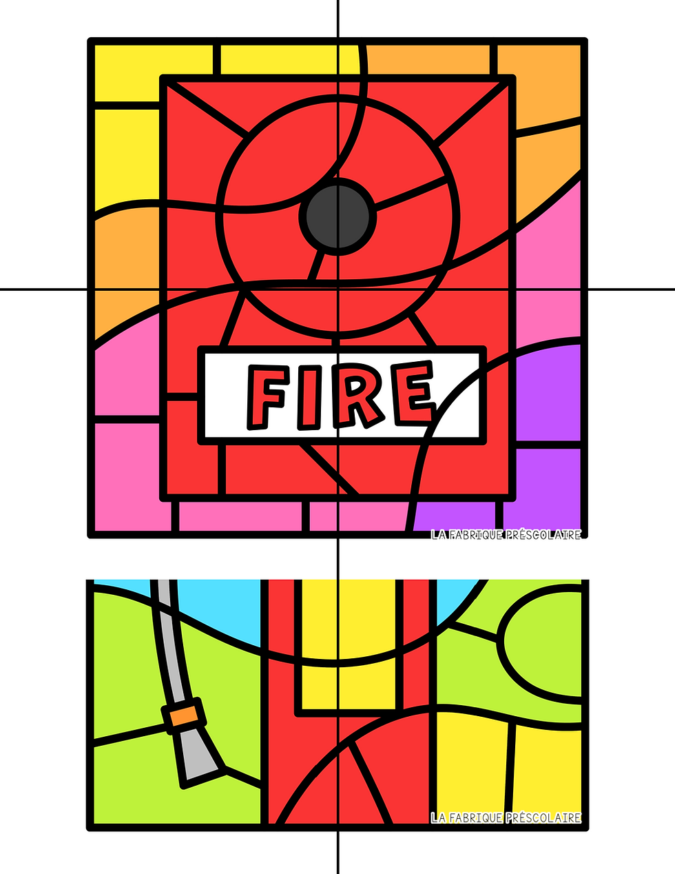 Miniature : Casse-têtes mosaïques des pompiers