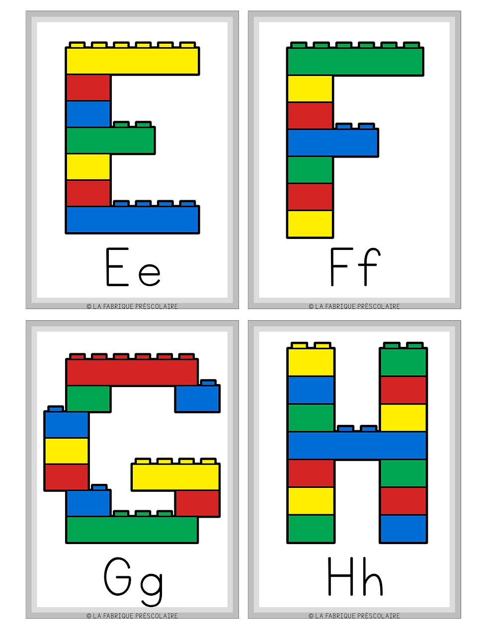 Miniature : Alphabet & chiffres en blocs