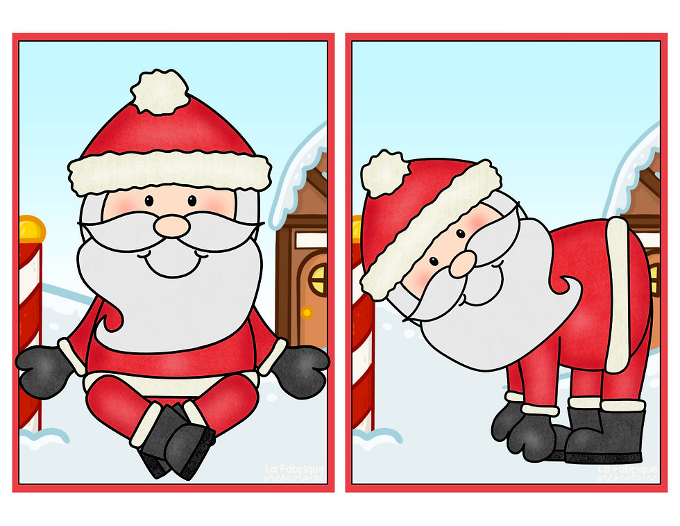 Miniature : Yoga avec le Père Noël