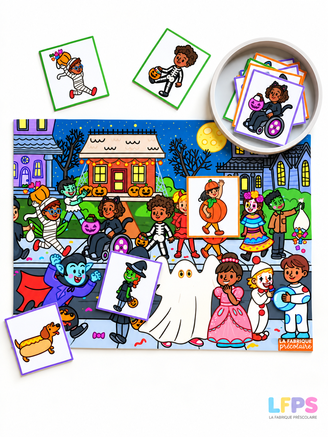 Cherche & trouve à la soirée d'Halloween
