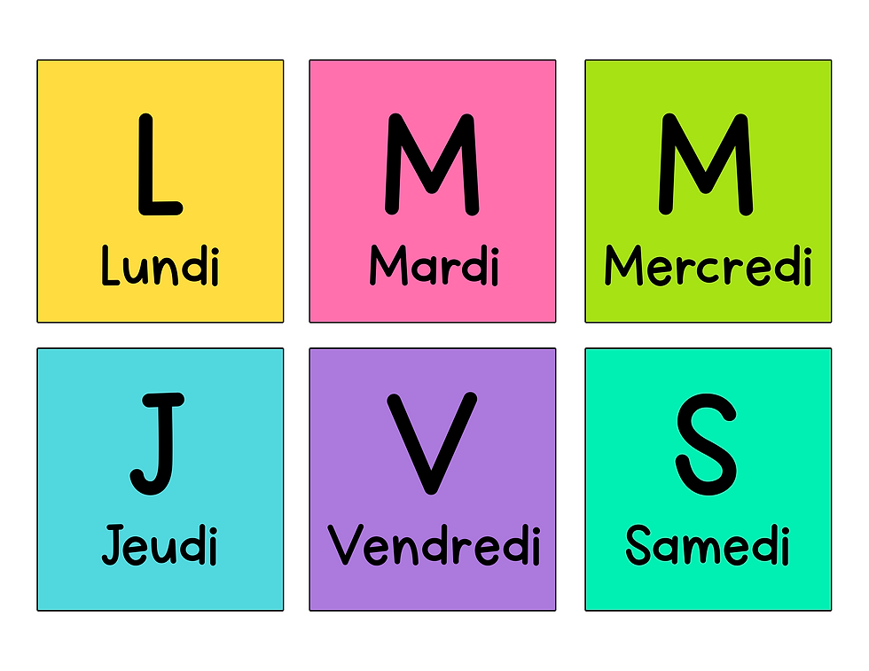 Miniature : Calendrier à pochette arc-en-ciel