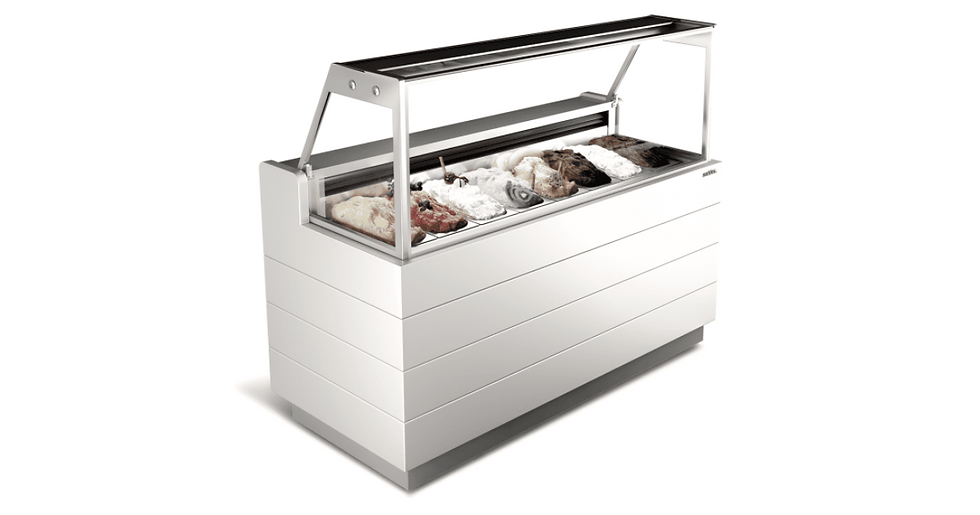 SLM Baroque New Gelato & Ice Cream Display Sevel