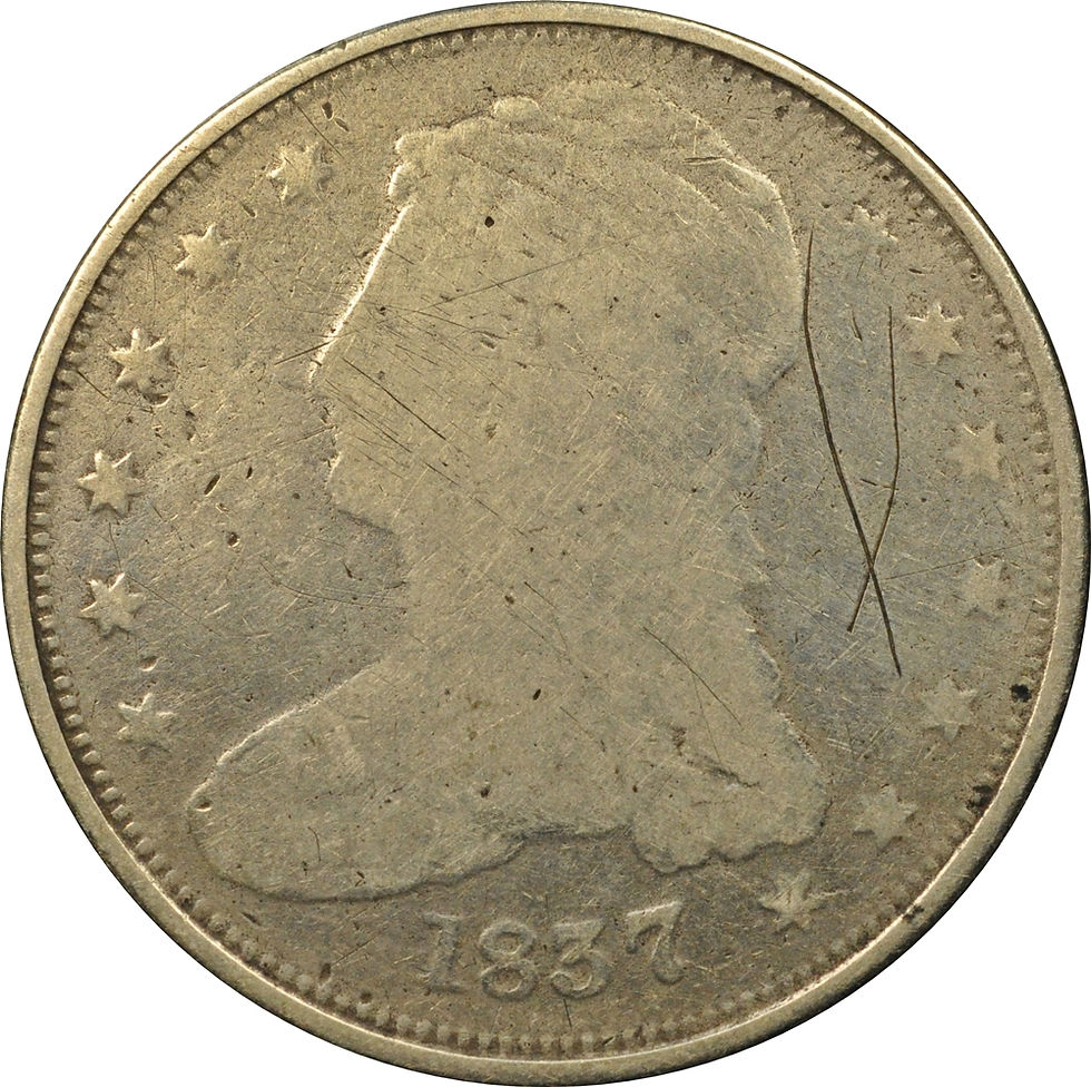 1837 4-D counterfeit CBH