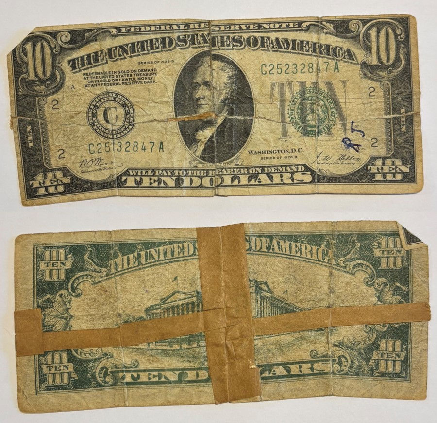Thumbnail: 5 Counterfeit and 1 Altered U.S. 1920s Paper Money