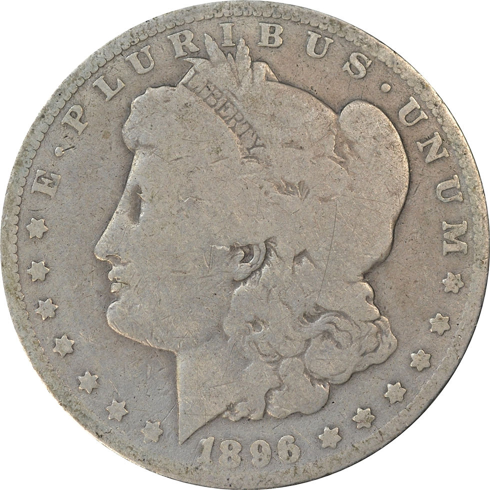 Group of 4 Different Date Counterfeit Morgan Dollars (Micro O Family)