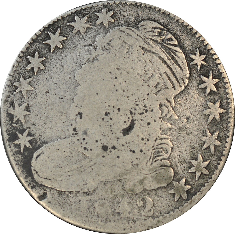 Thumbnail: 1842 1-A CBH Counterfeit, LOVE TOKEN!!!!!