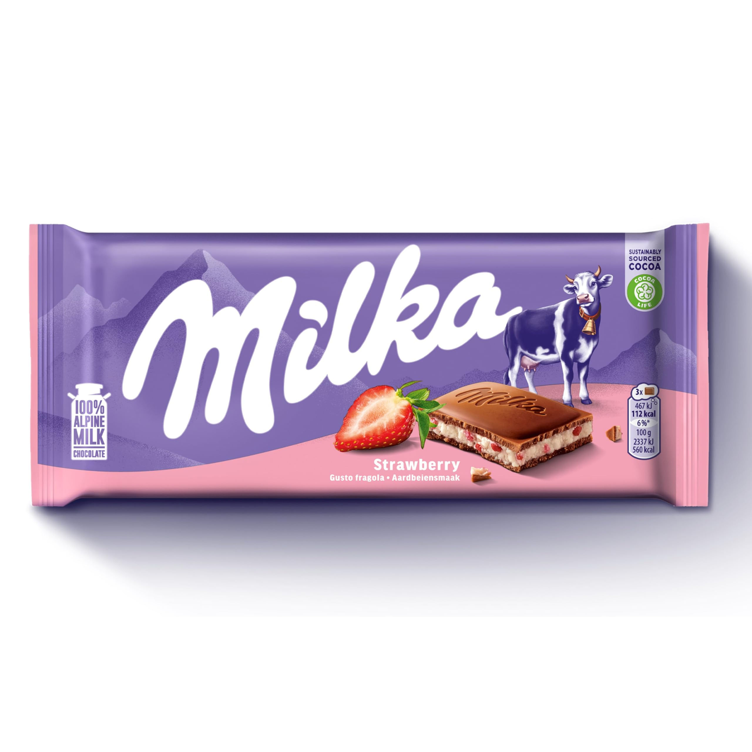 Milka Strawberry 