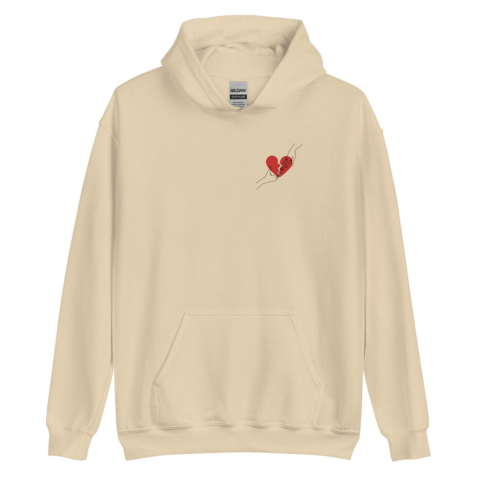 Thumbnail: Anti Valentine Club Unisex Hoodie