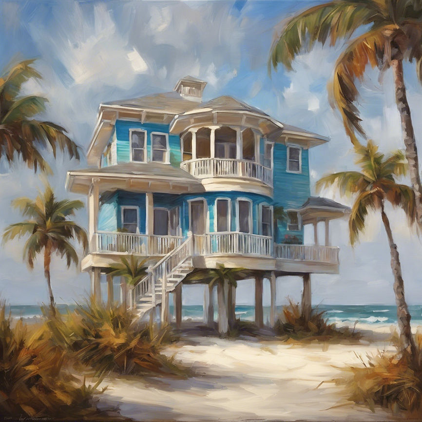 Decorative Beach House Image