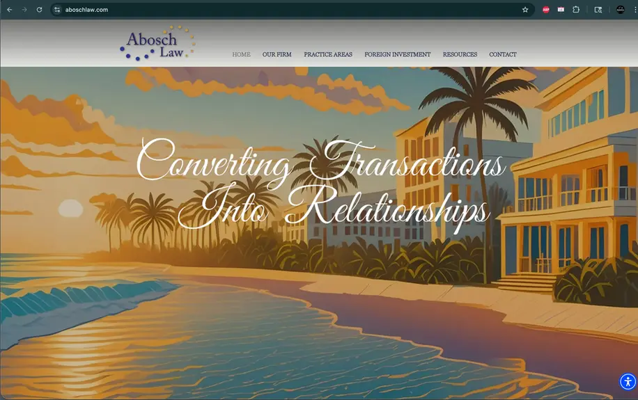 Abosch Law Home Page