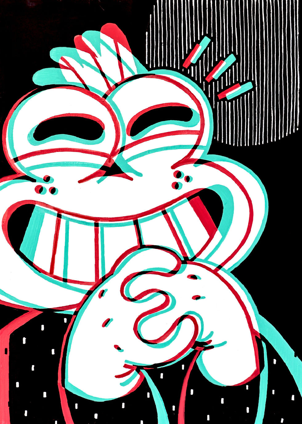 Let's do it - original painting with AR layer