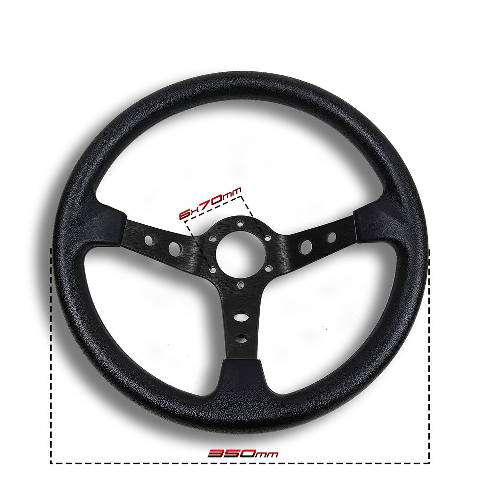 Thumbnail: 350mm deep dish steering wheel sizes