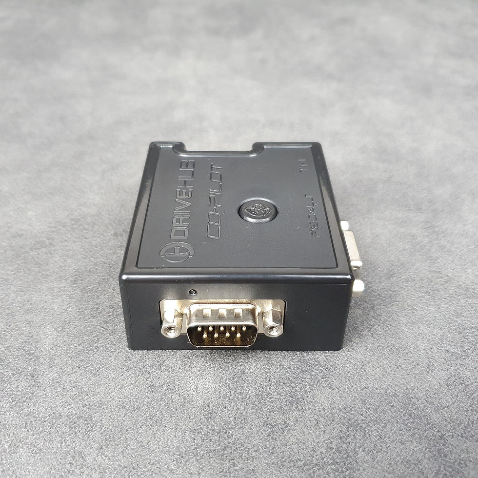 Thumbnail: Driving Hub 'Co-Pilot'  pedal and shifter adapter.