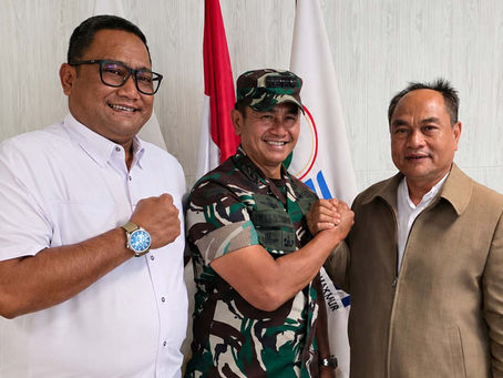 Diskusi Danpussenif TNI-AD, Letjen Iwan Setiawan dengan Manajemen PT Palma Pertiwi Makmur