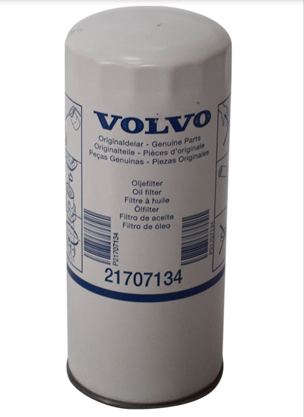 21707134 FILTRO OLIO LONG LIFE ORIGINALE VOLVO PENTA