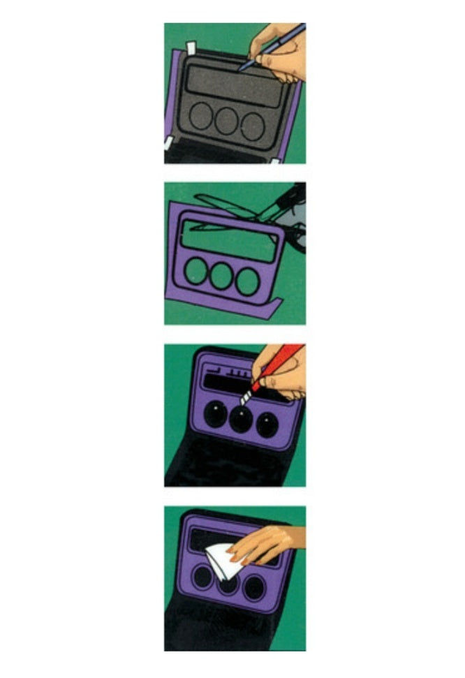 Miniatura: PELLICOLA CARBON LOOK PER CRUSCOTTO INTERNO CABINA