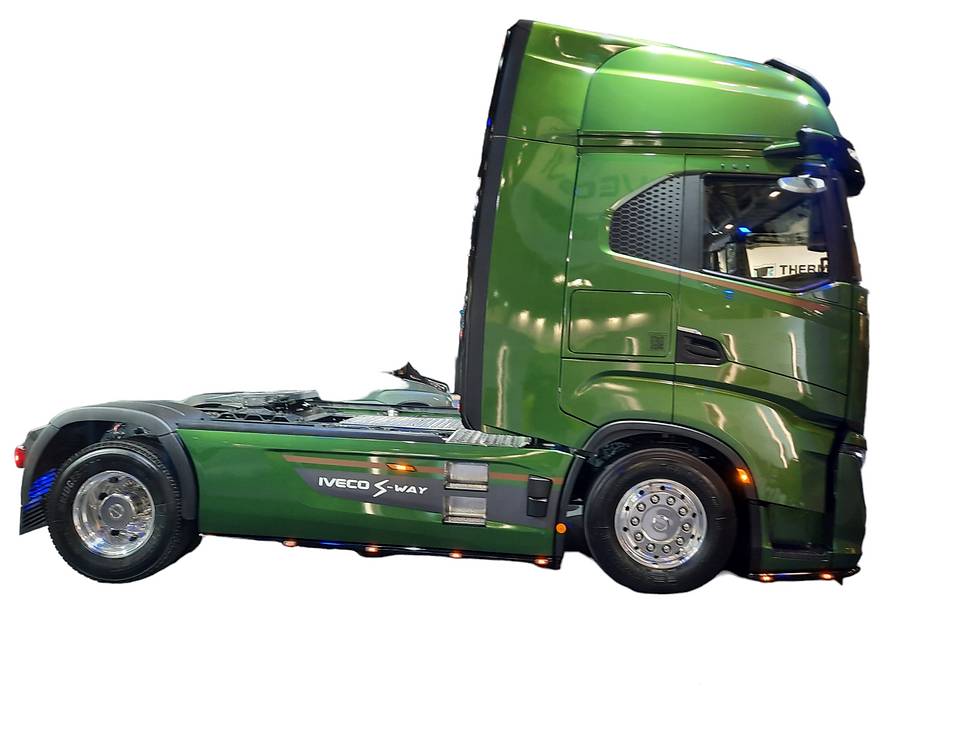 Miniatura: KIT TUNING COPRI FINESTRINI POSTERIORI CABINA ACCIAIO INOX IVECO SWAY