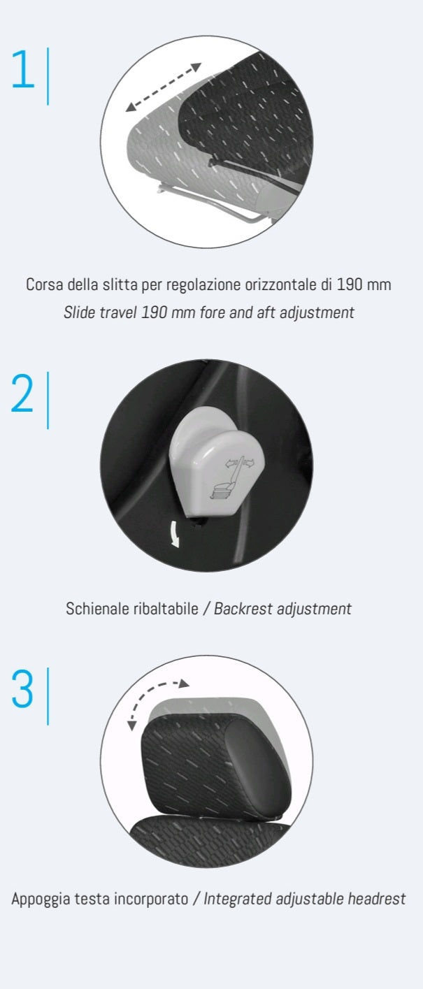 Miniatura: SEDILE MECCANICO SINISTRO CON REGOLAZIONE IVECO EUROCARGO EUROTRAKKER EUROTECH E