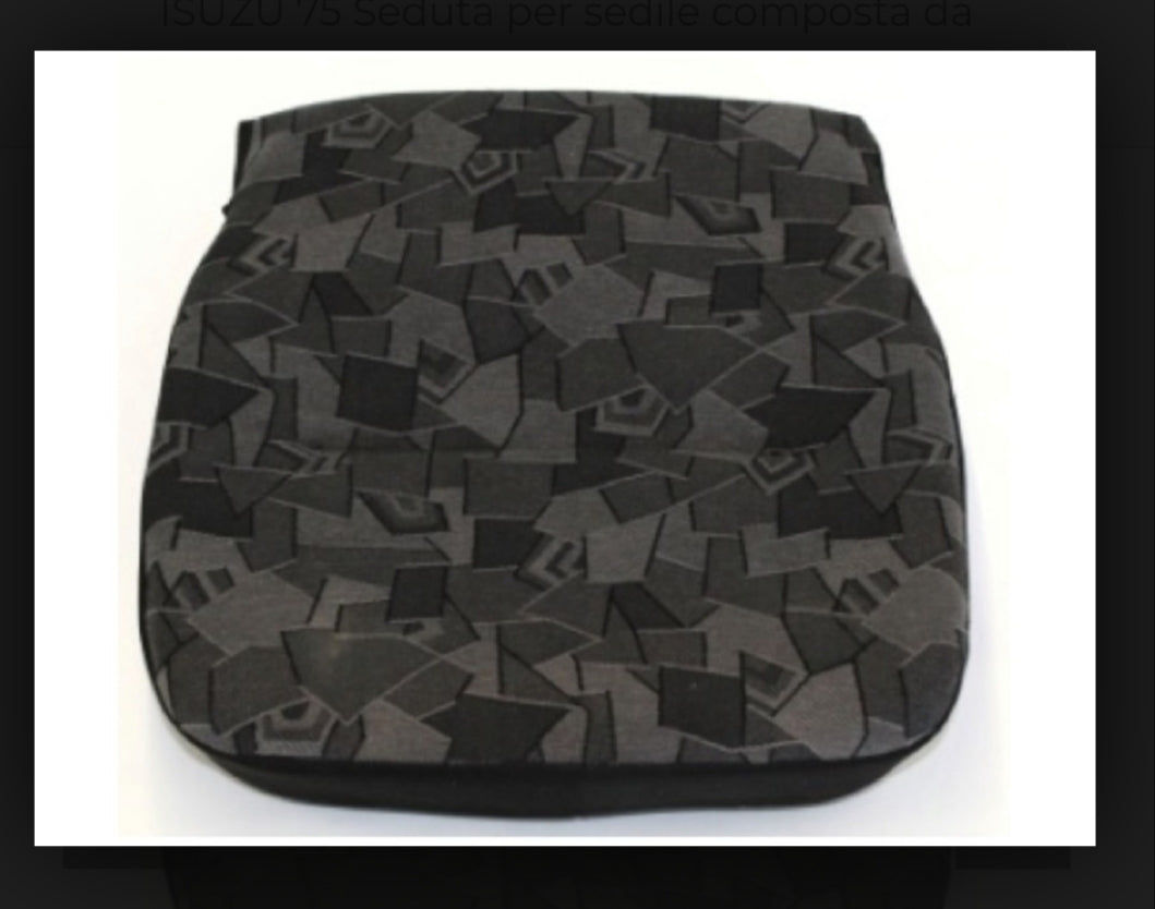SEDUTA SEDILE CON FODERA ISUZU 75 dal 2000 al 2009