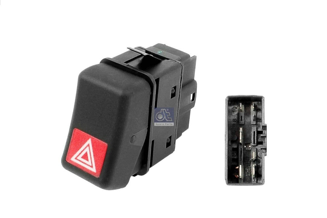 2.25305 INTERRUTTORE 4 FRECCE EMERGENZA VOLVO FL6 FM12 FH12 FH16 DAL 1993 SL 200