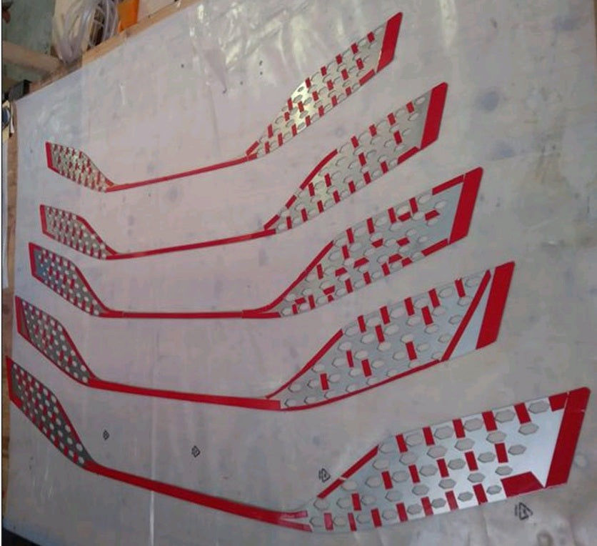 Miniatura: KIT TUNING CALANDRA FRONTALE ANTERIORE ACCIAIO INOX IVECO SWAY