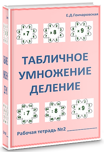 табличное умножение и деление