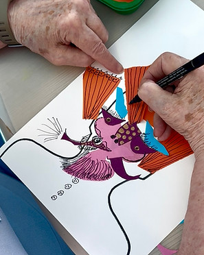 Art-thérapie, Alzheimer, Diane Rousseau, art-thérapeute RNCP