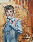 David, peinture symbolique diane rousseau