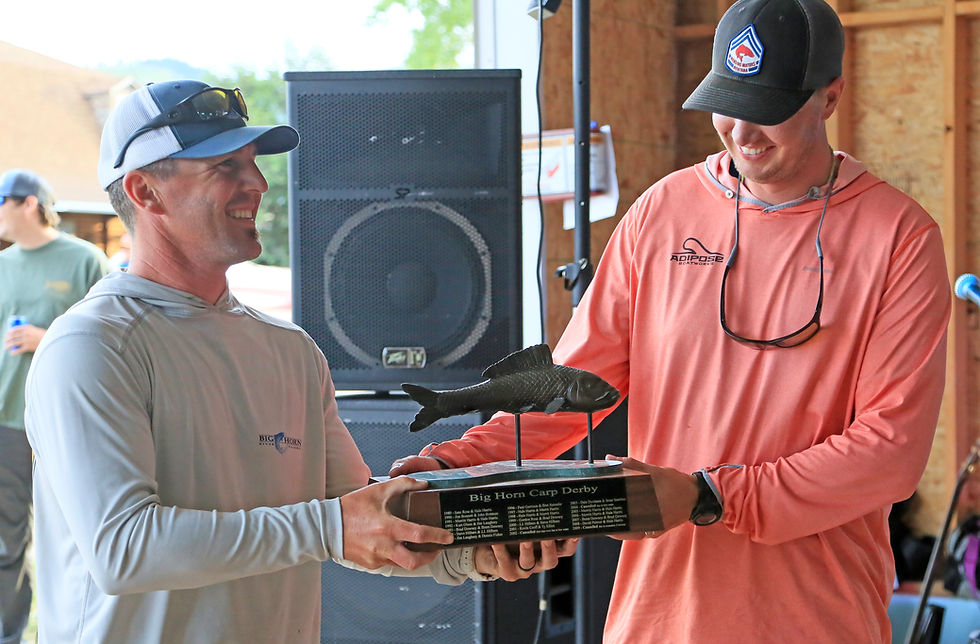 2019 Bighorn Carp Tournament Winners