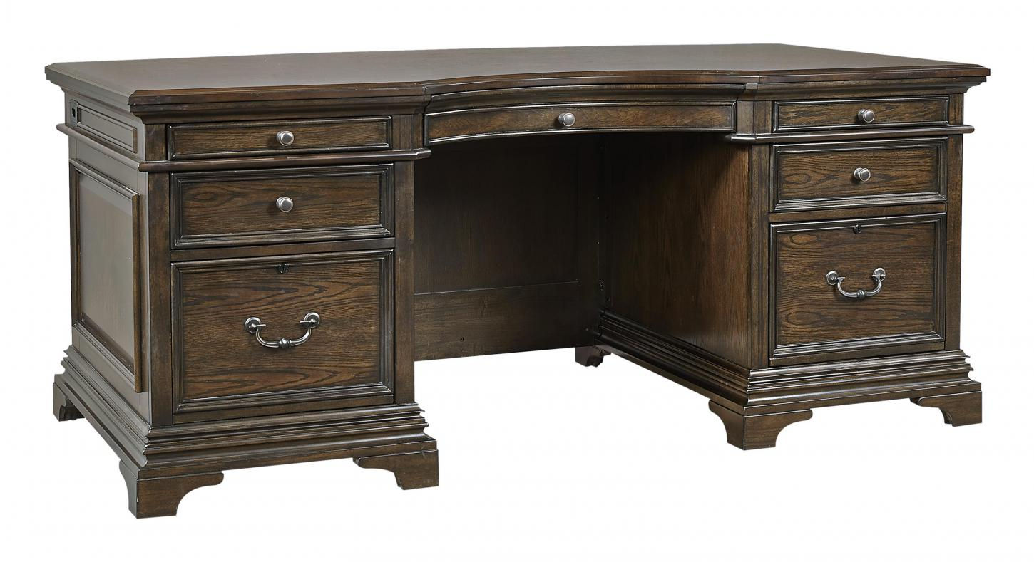 Aspen 66" Curved Executive Desk