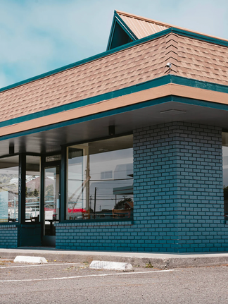 Exterior of Tasty Hub building