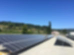 Solar panel grids in Blue Lake, California installed by McKeever.