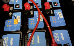 Marine battery bank