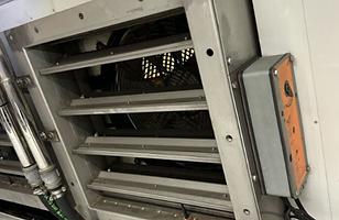 Marine fire damper