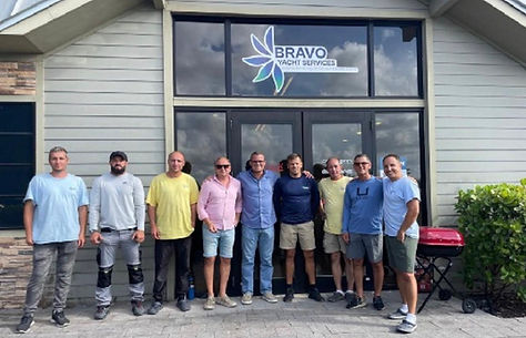 Bravo Yacht Services team photo
