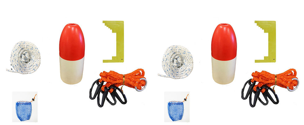 2-Pack of Kufa Sports Crabbing Accessory Kit (CAS1x2)