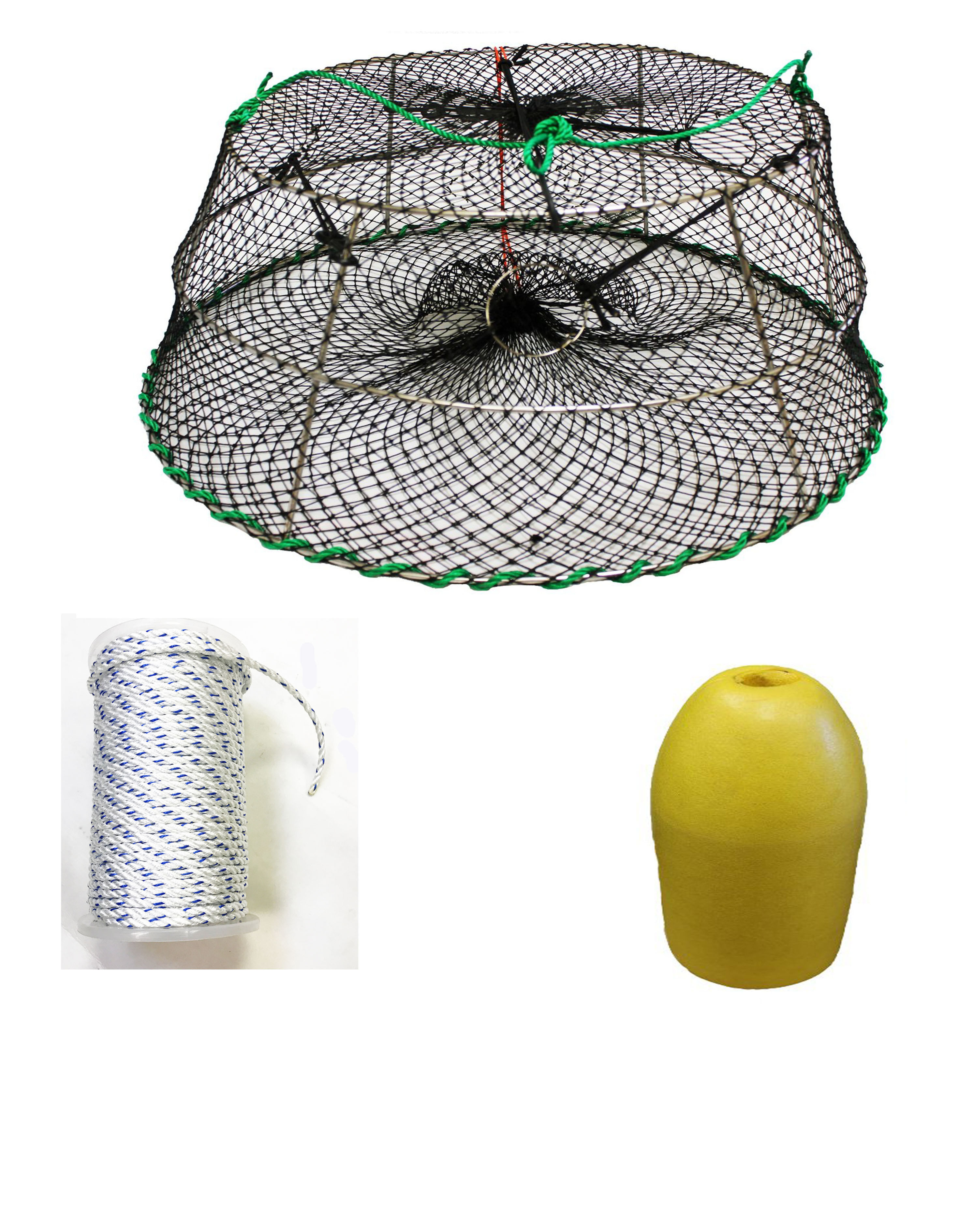 30" Tower style stainless steel prawn trap & Accessories combo(CT77+FYM403)