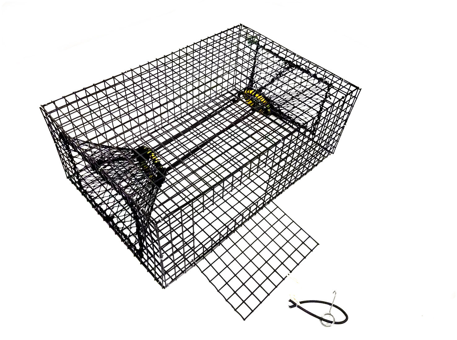 KUFA Sports Vinyl Coated Metal Mesh Shrimp Pot PRN19 (Mesh Size 1"x1")