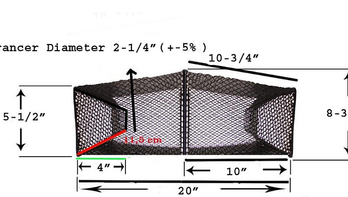 18"x12"x8" KUFA Prawn Trap,Crayfish Trap and Minnow Fish Trap S44
