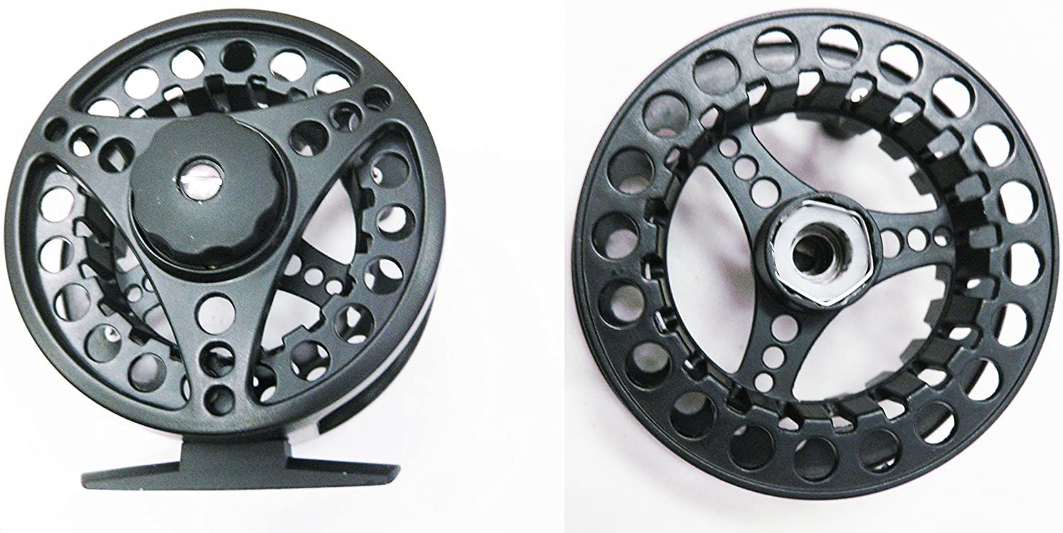 #5/6 Aluminum Fly Reel with One Extra Spool (Large Arbor) FR56S