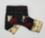 Thumbnail: Gold Foil Dog Jeans