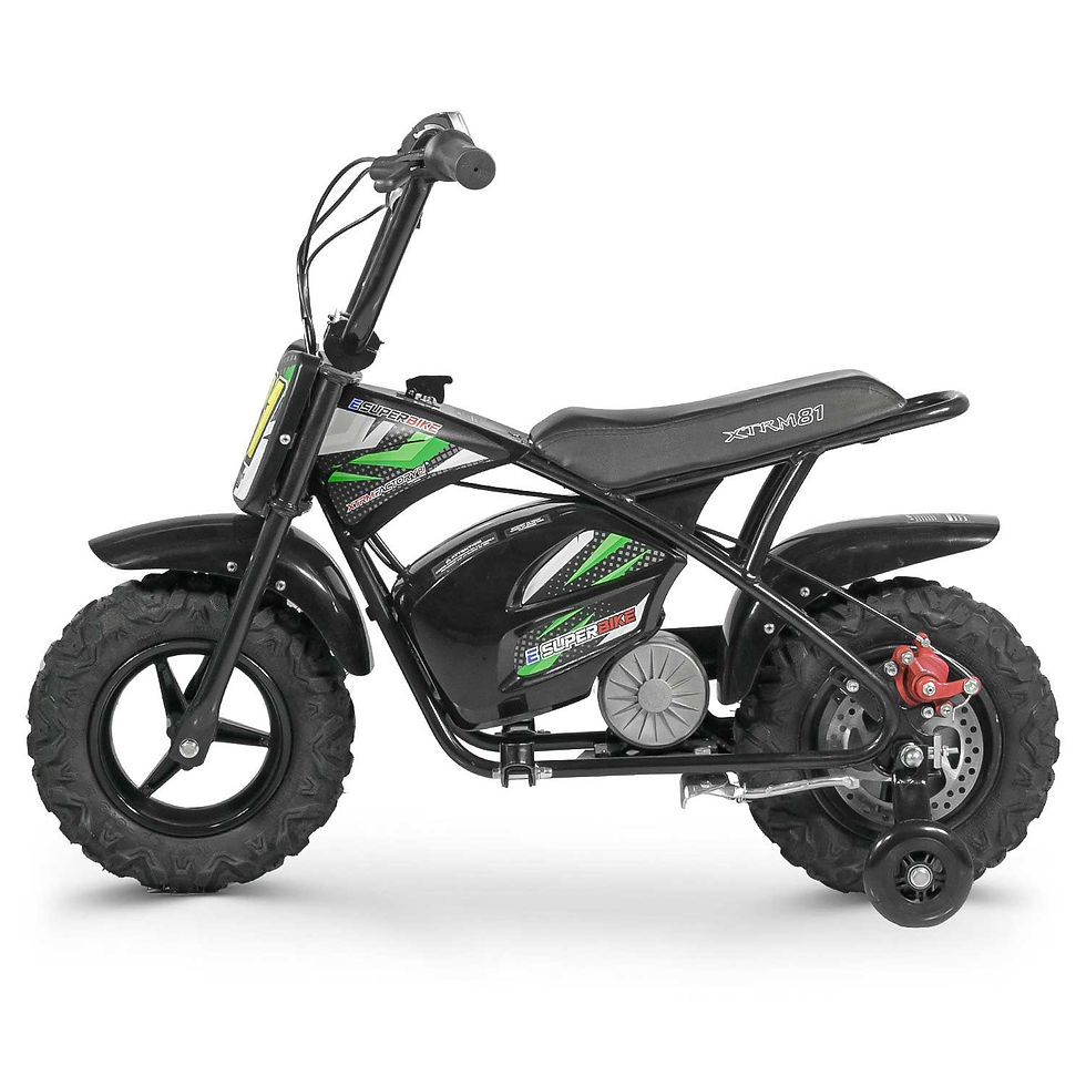 Miniature : Pocket bike enfant électrique 250W E.SUPERBIKE