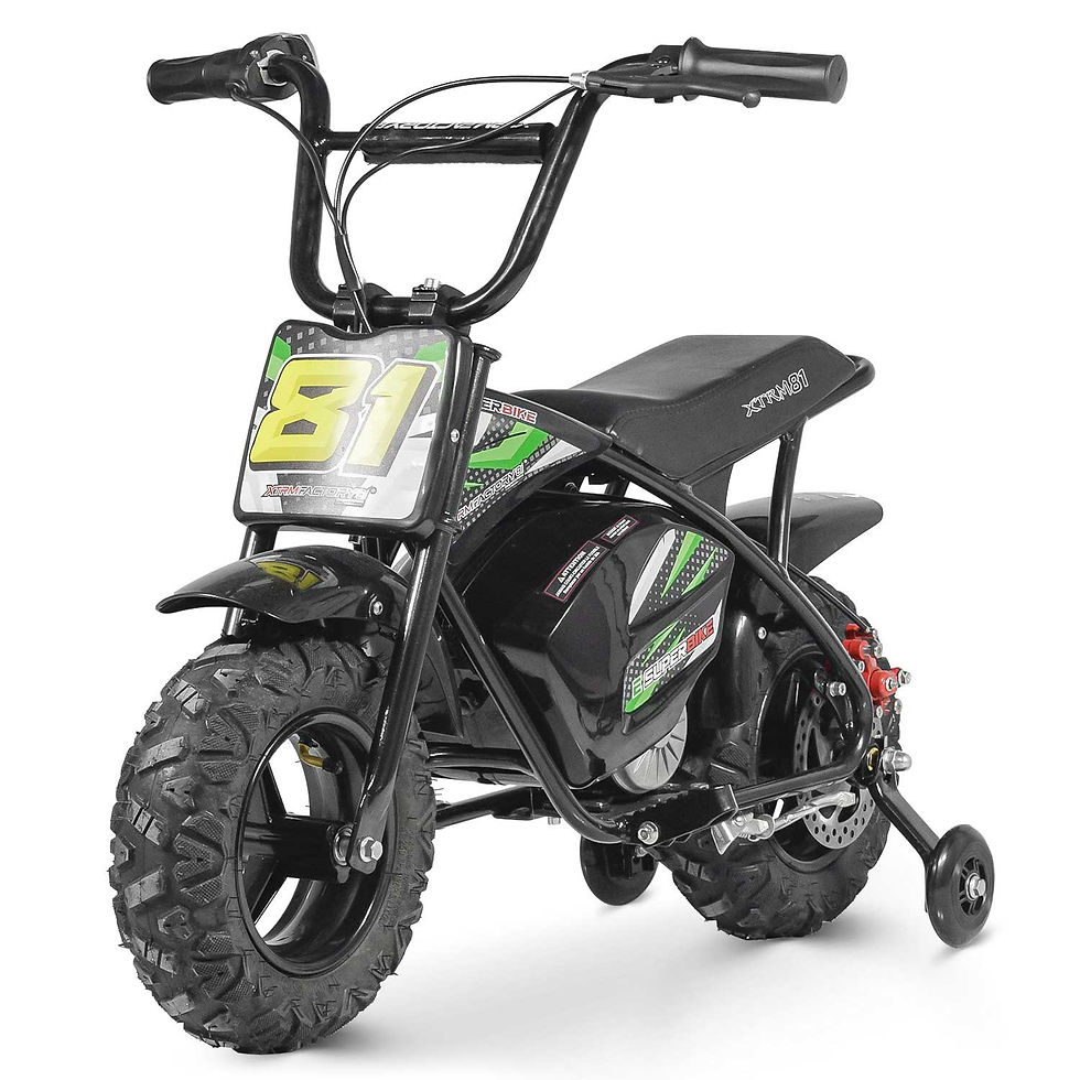 Miniature : Pocket bike enfant électrique 250W E.SUPERBIKE