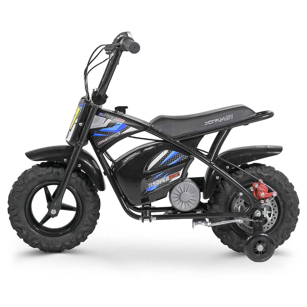 Miniature : Pocket bike enfant électrique 250W E.SUPERBIKE
