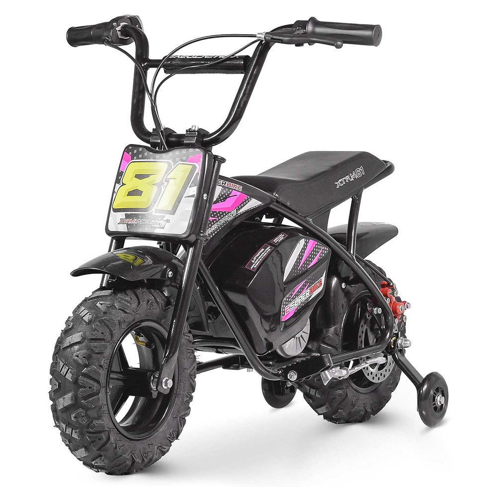 Miniature : Pocket bike enfant électrique 250W E.SUPERBIKE