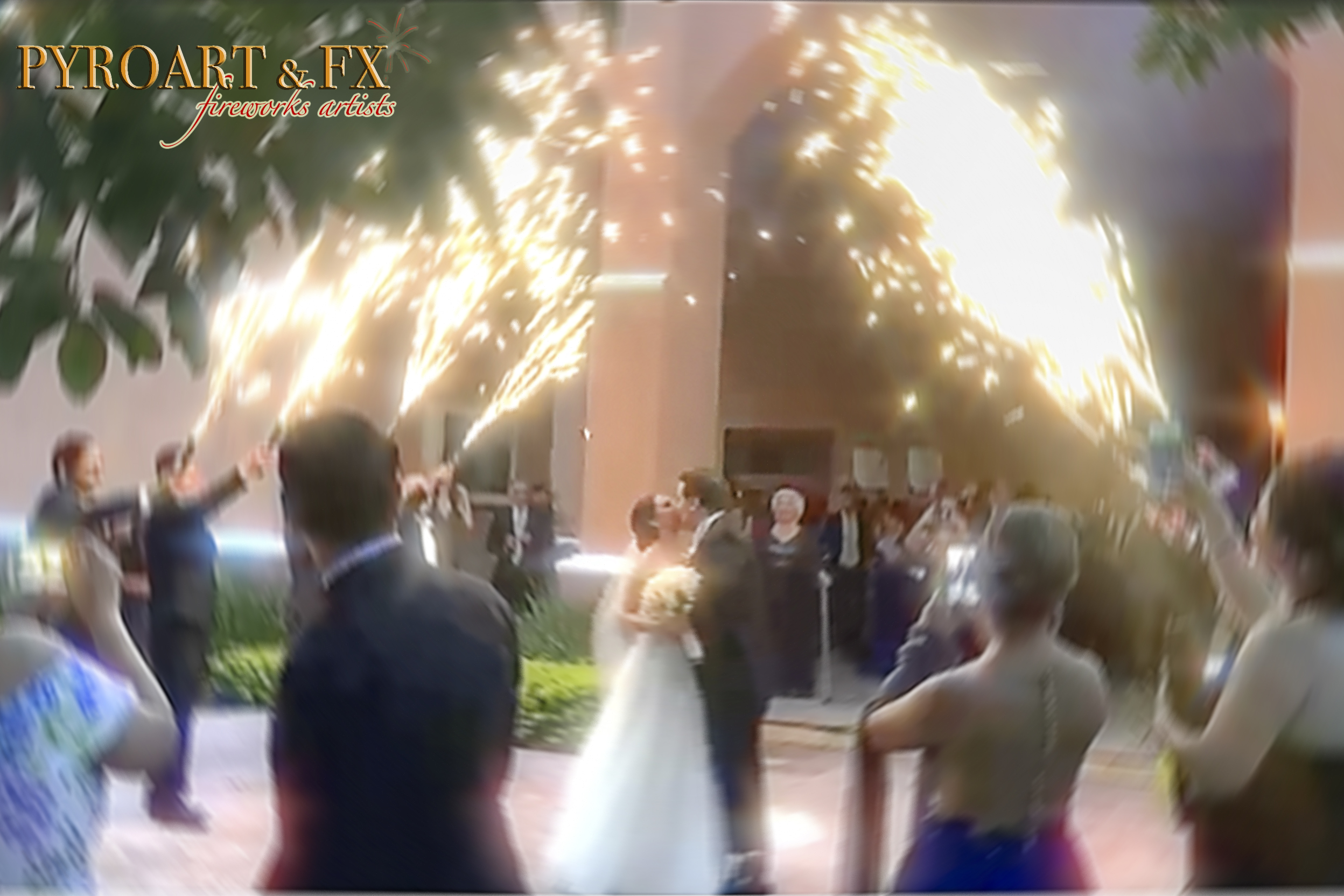 PYROART & FX - HDR RADIAL CHISPEROS DE M